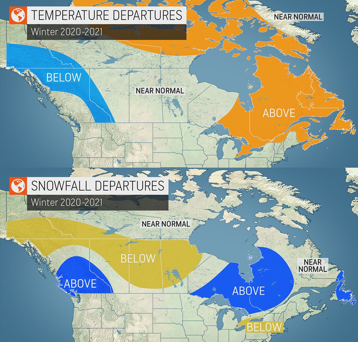 Here’s the Winter Forecast Across Canada, According to AccuWeather