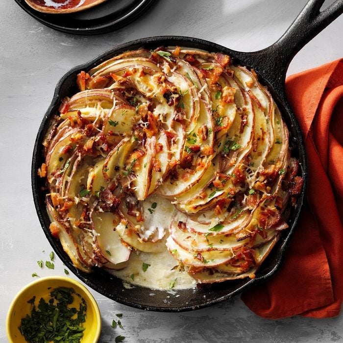 small-scale christmas dinner ideas - Granny’s Apple Scalloped Potatoes