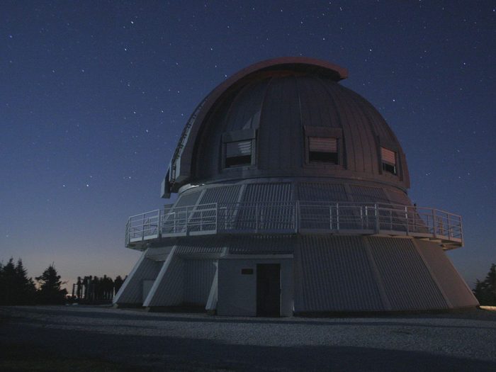 Best places for stargazing across Canada - Mont Megantic Observatory, Quebec