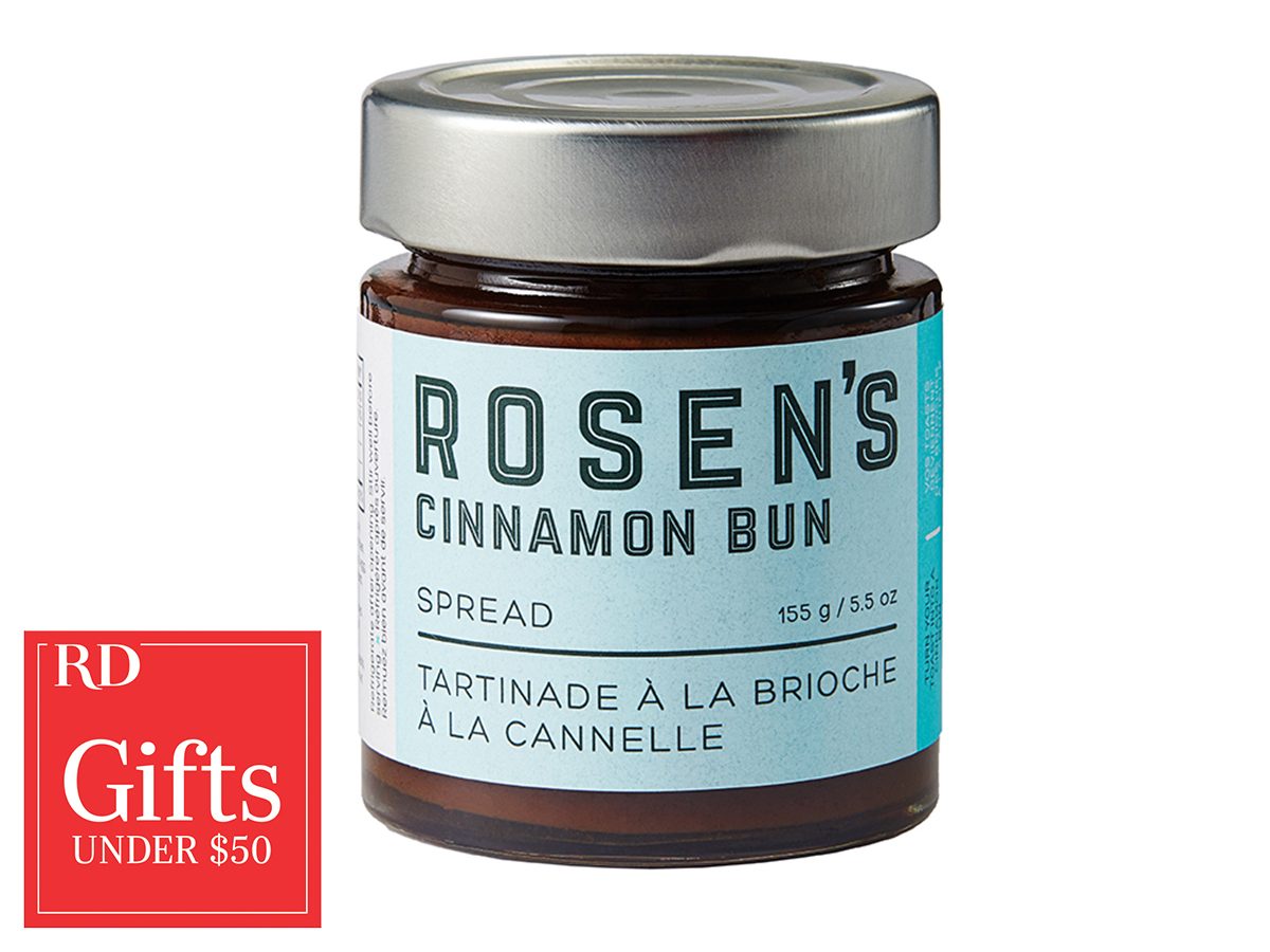 Canadian Gift Guide - Rosen's Cinnamon Bun Spread