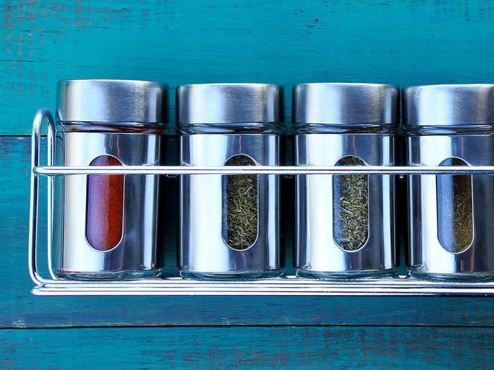 Home organizers - organized herbs and spices