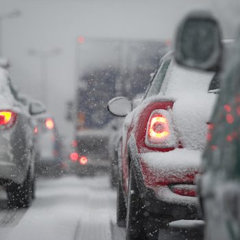 How to get your car ready for winter - driving in snowstorm