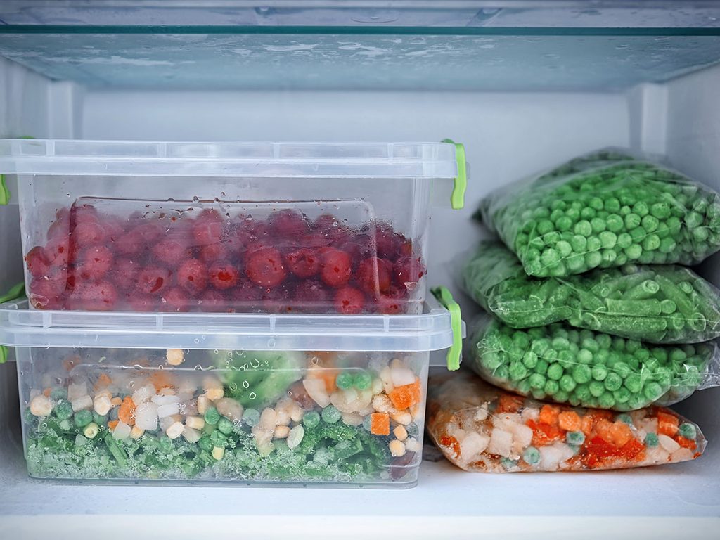 How to protect food from freezer burn - food in freezer