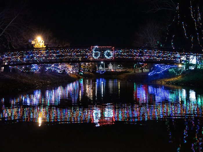 Simcoe Christmas Panorama lights festival