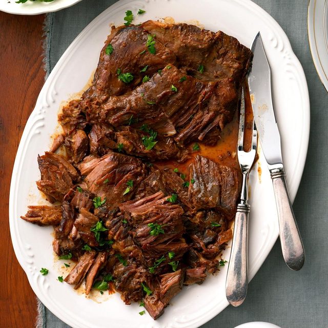 low carb dinner ideas - Flavorful Pot Roast