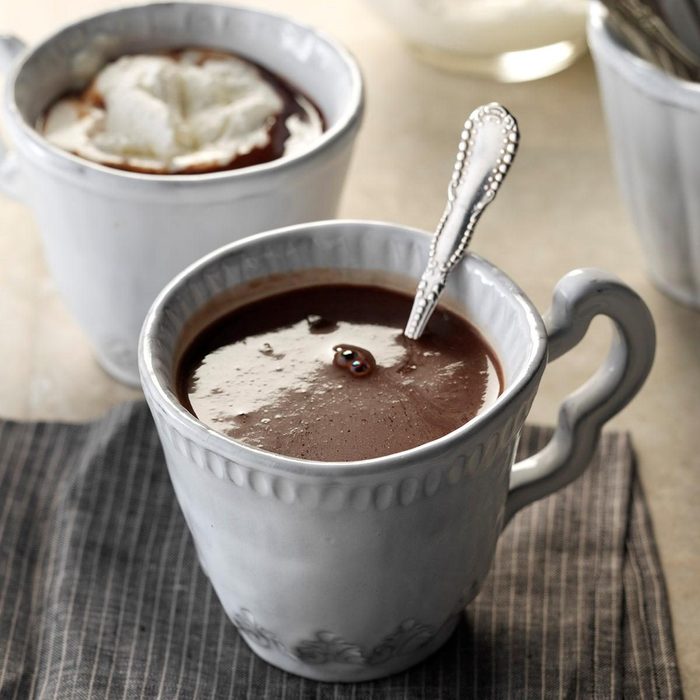 Rich hot chocolate recipe