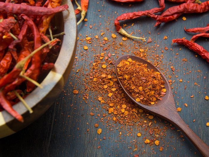 Healing herbs - cayenne pepper