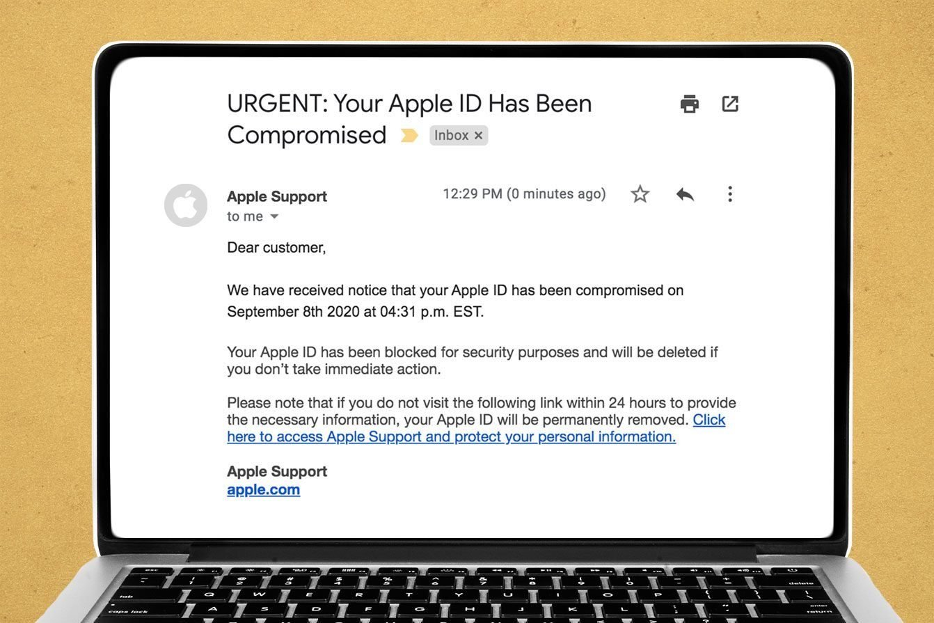 How to Spot Apple ID Phishing Scams Reader's Digest Canada