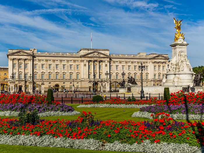 Royal residence - Buckingham Palace