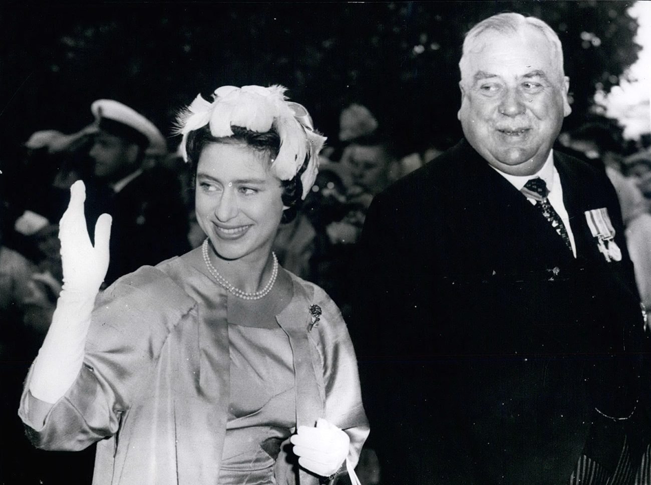 Royal tours of Canada - Princess Margaret in Victoria B.C. in 1958