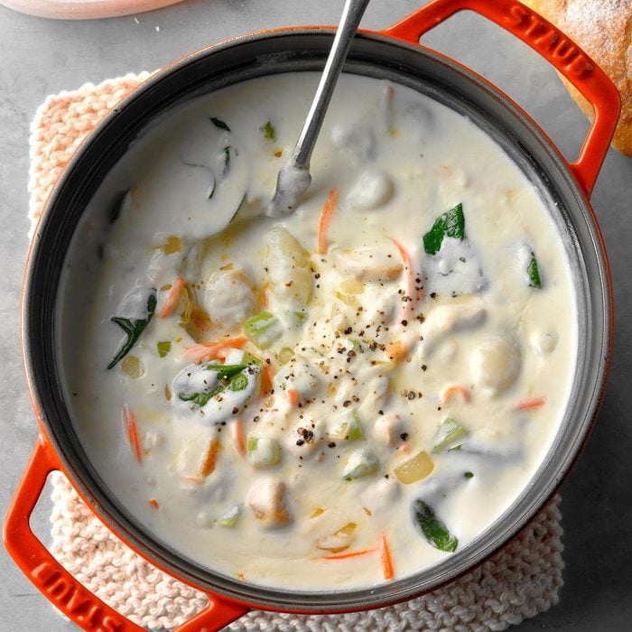 one-pot meals - Sunday: Creamy Chicken Gnocchi Soup