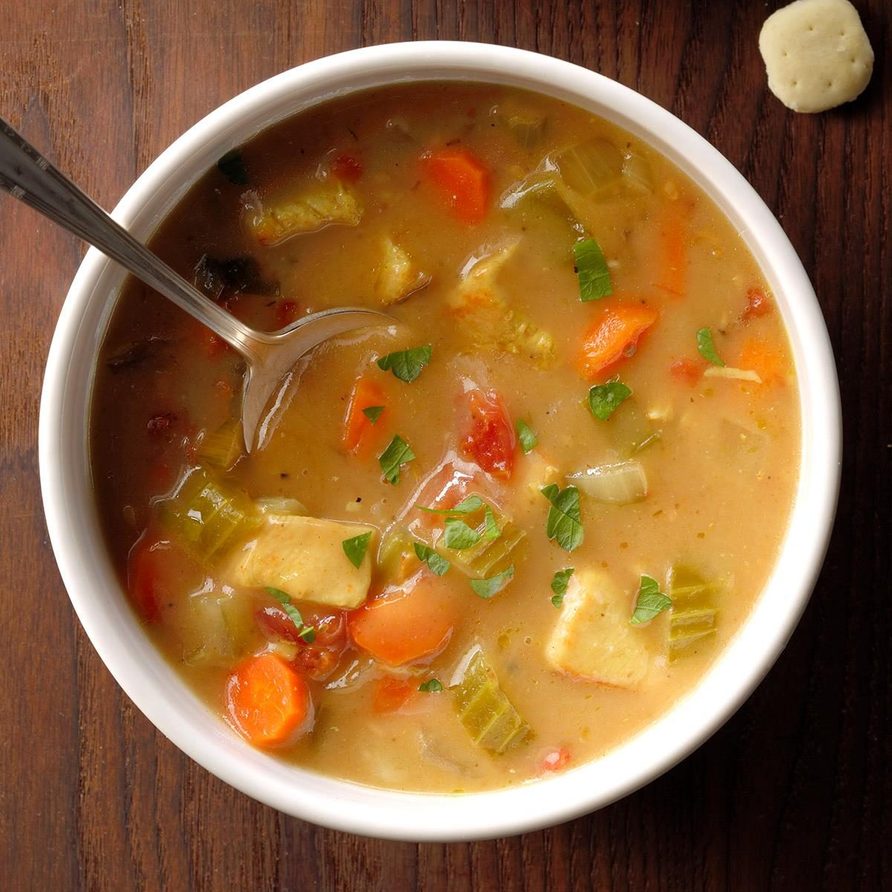 Rave review chicken soup recipe
