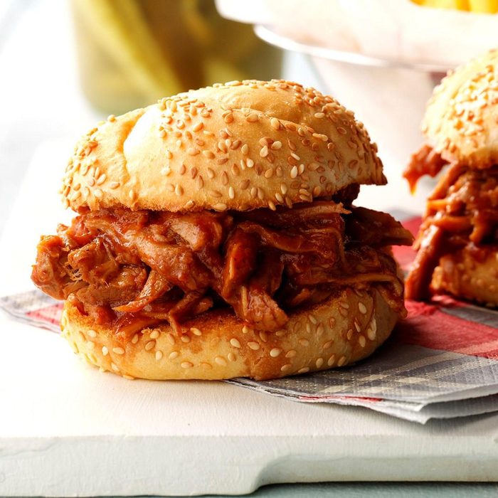 Tangy Pulled Pork Sandwiches