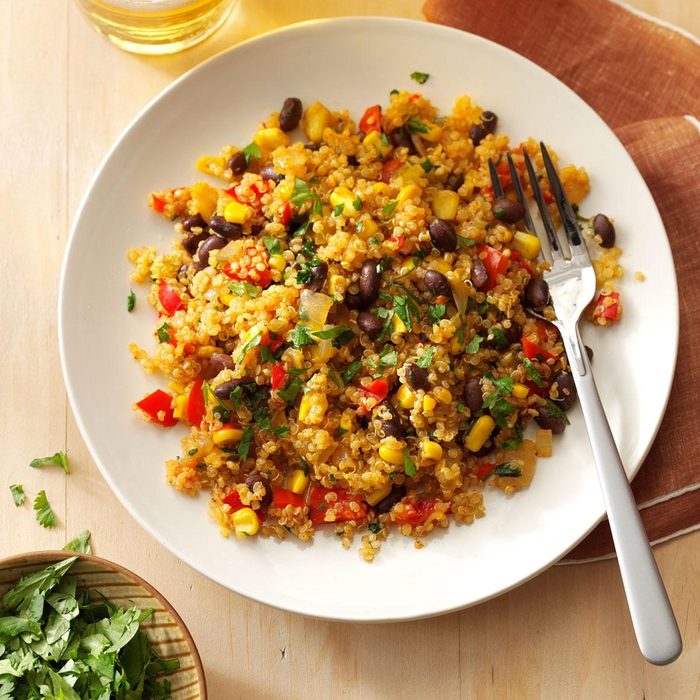 one-pot meals - Tuesday: Black Bean & Corn Quinoa