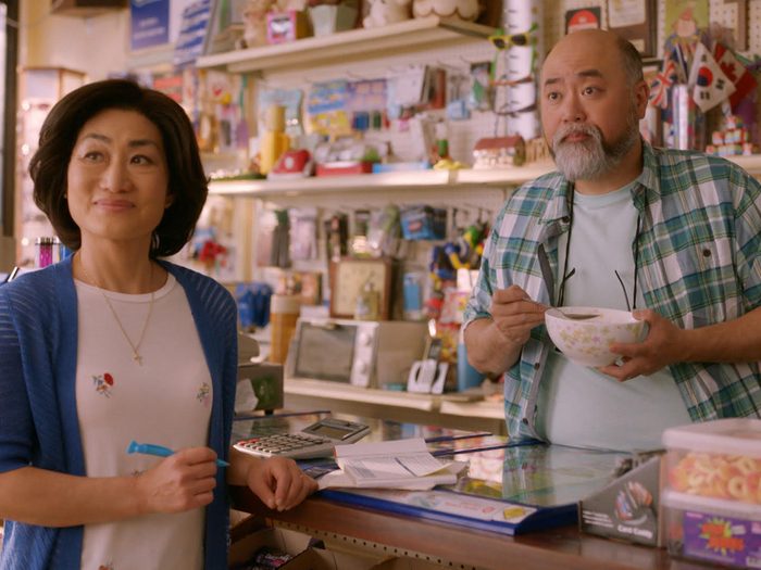 Kims Convenience Quotes - Appa and Umma in the store