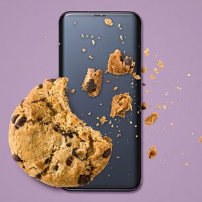 Phone and cookie