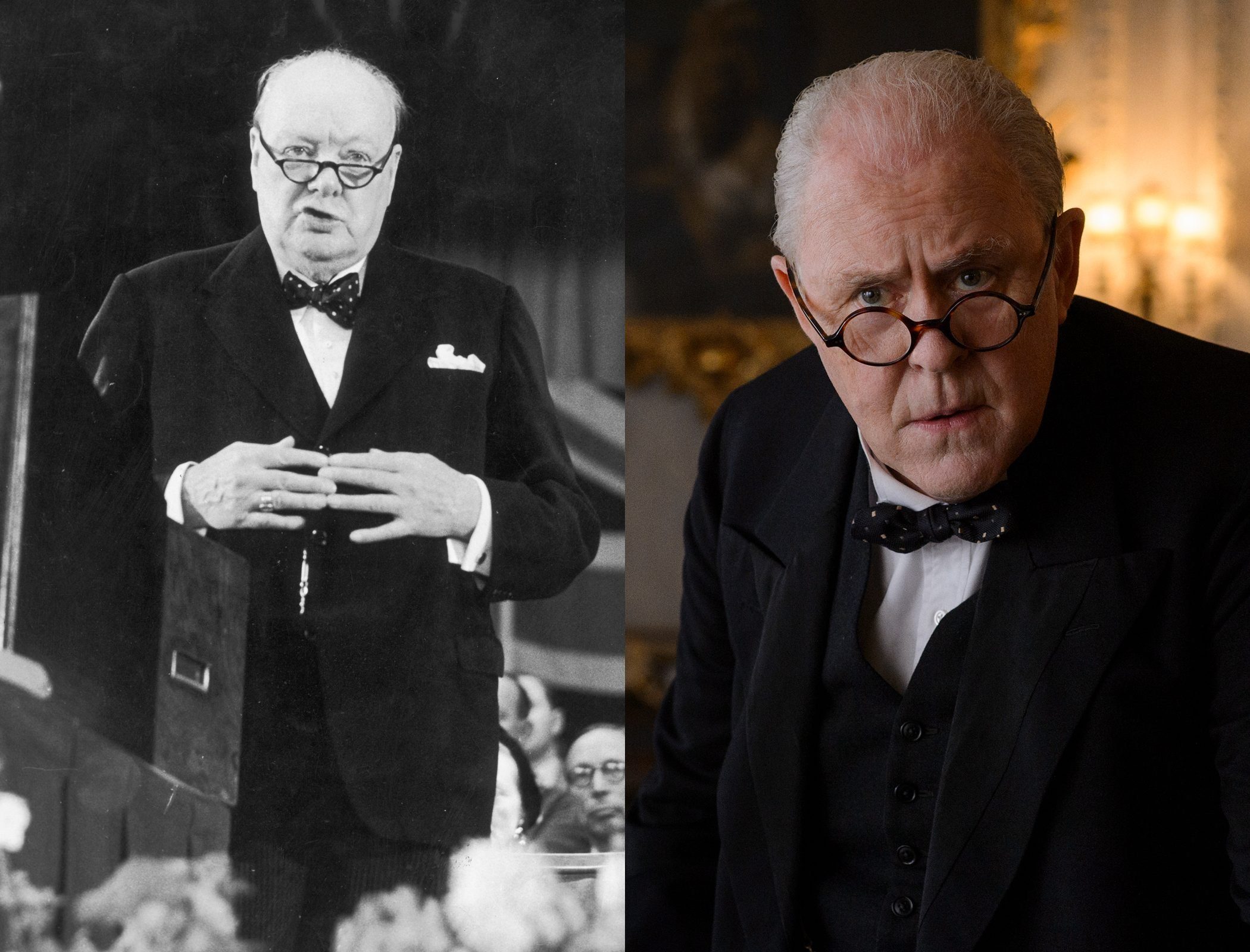 Sir Winston Churchill, as played by John Lithgow