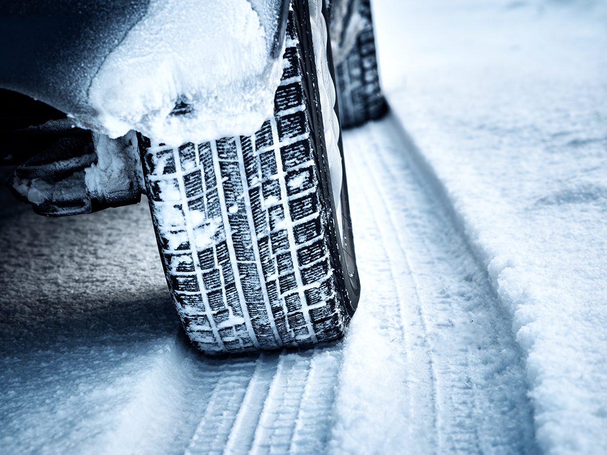 Winter Road Trip Essentials - Snow Tires
