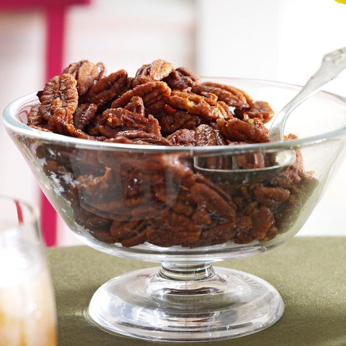 Ginger Maple Roasted Pecans recipe
