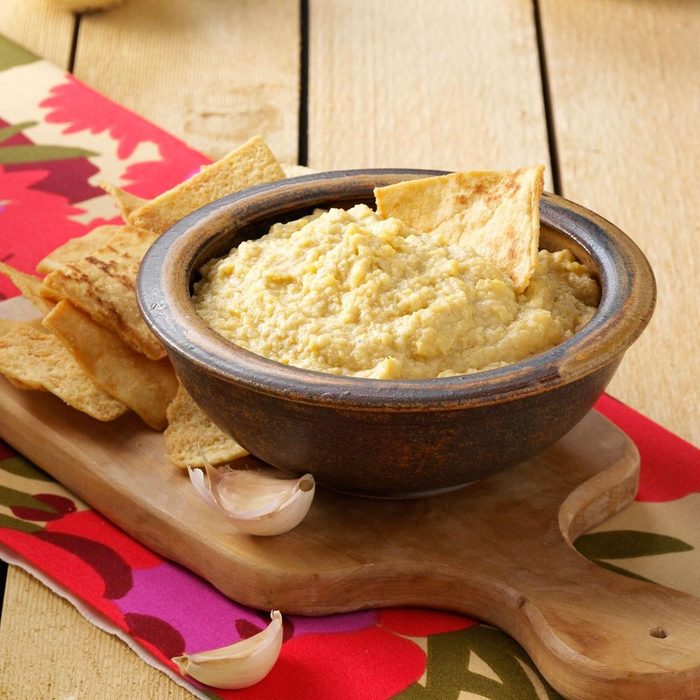 snack ideas for your tv marathon - Lick-the-Bowl-Clean Hummus
