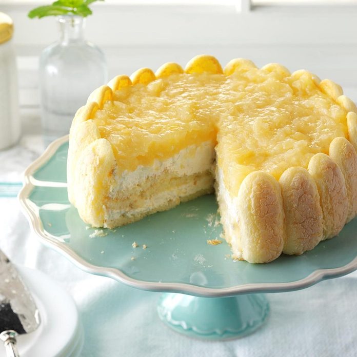 Tropical Desserts - Pineapple Breeze Torte