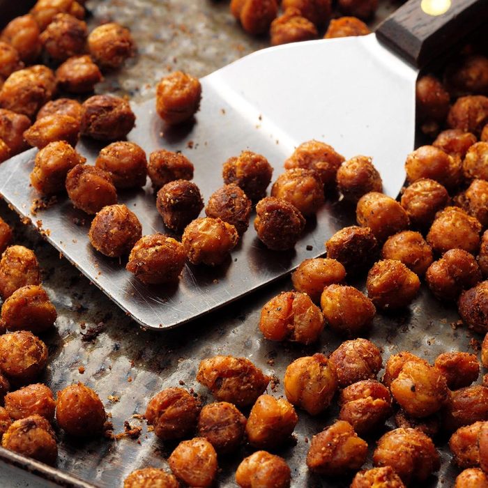 Roasted Curry Chickpeas recipe