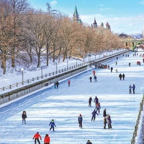 Winter in Ottawa - Skating on the Rideau Canal