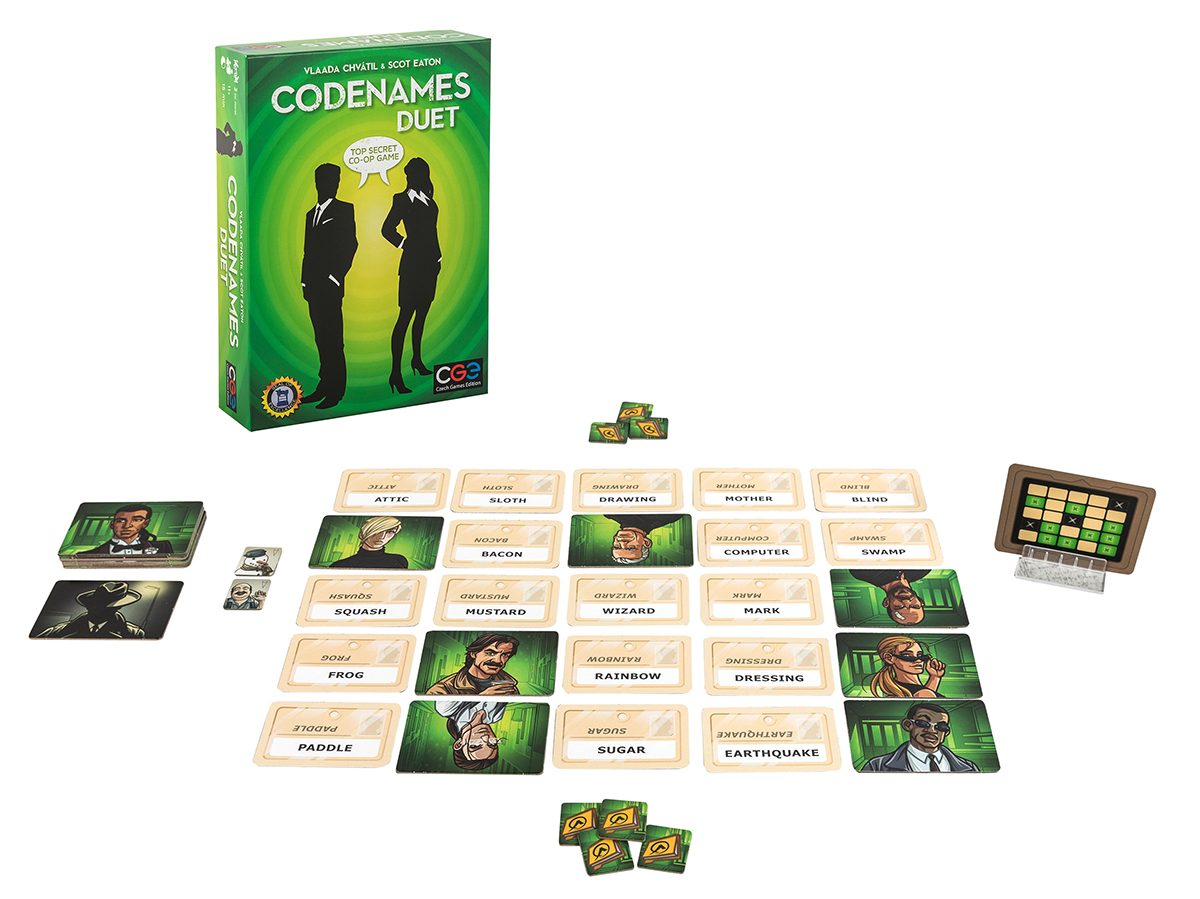 Best Board Games For Two Players - Codenames Duet