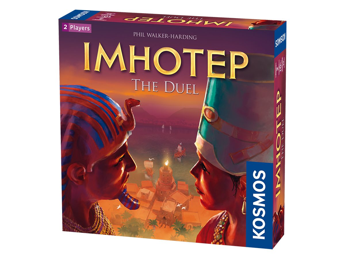 Best Board Games For Two Players - Imhotep The Duel 2