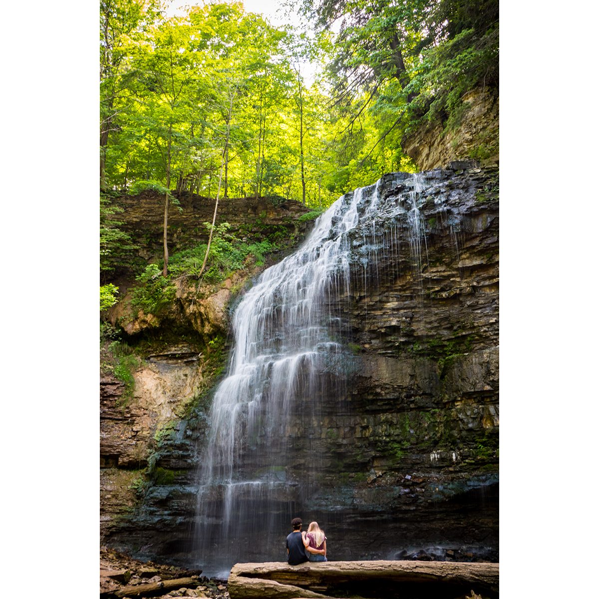 My Happy Place - Waterfall Couple