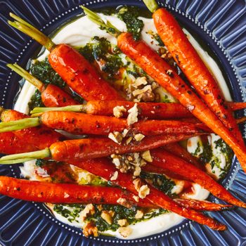 Honey-Roasted Whole Carrots recipe