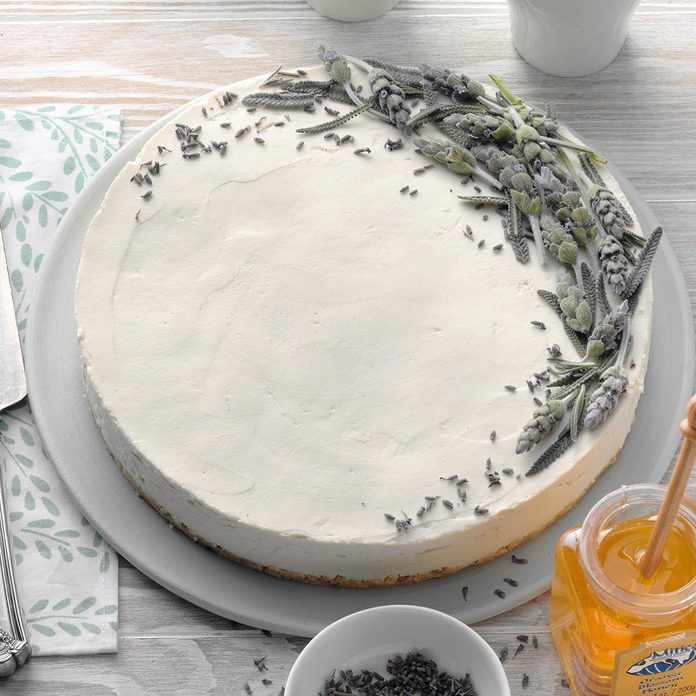 Lavender Honey Cheesecake recipe