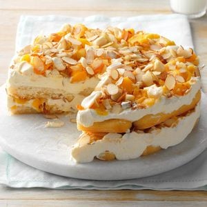 Mango Almond Icebox Cake