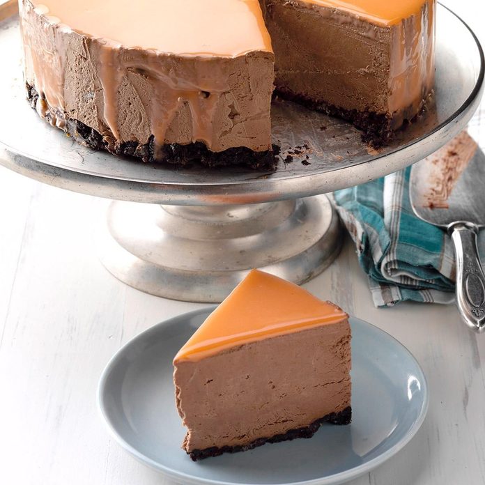 Orange Chocolate Mousse Mirror Cake recipe