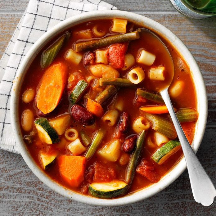Slow Cooker Minestrone Soup recipe