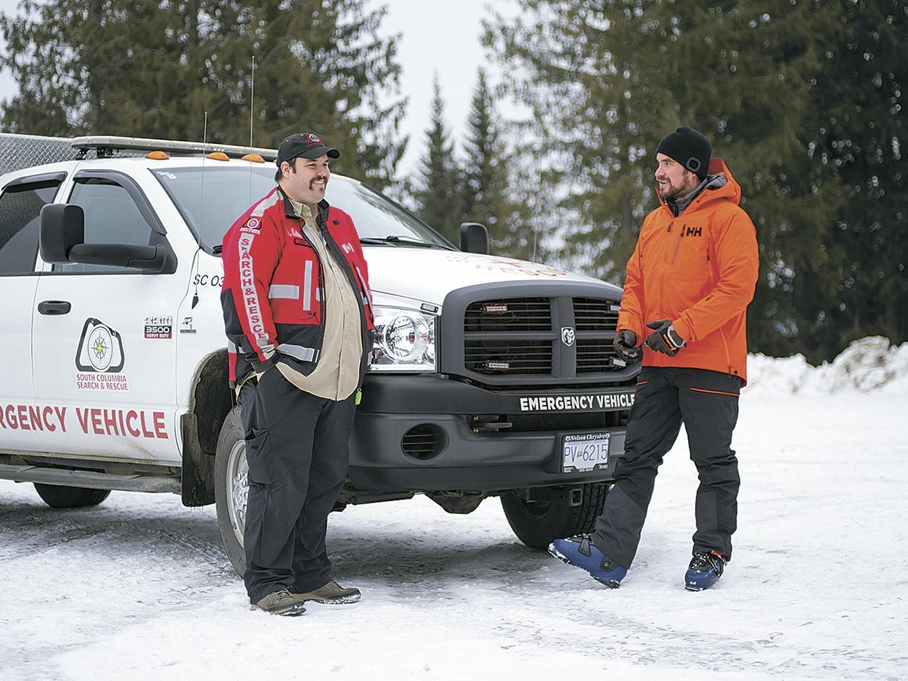 After his ordeal, Gayowski began training to join a search-and-rescue team