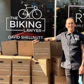 David Shellnutt, founder of The Bike Brigade