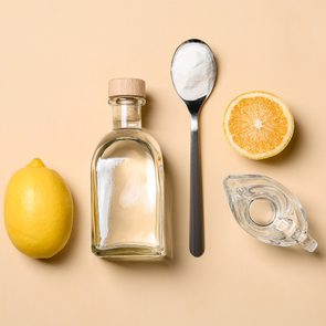 Cleaning tips from the past - lemon baking soda vinegar natural cleaners