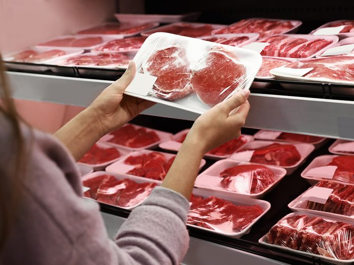 How To Organize Your Fridge - Buying Meat At Grocery Store