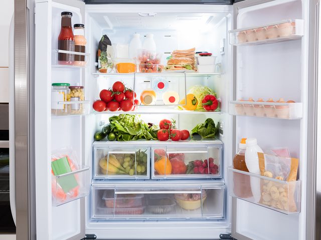 How To Organize Your Fridge - Open Refrigerator Doors