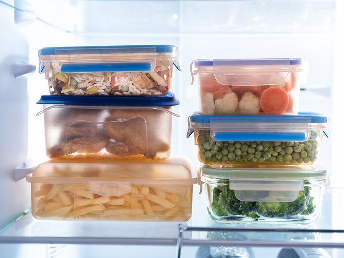 How To Organize Your Fridge - Resealable Food Containers