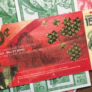 My Canadian Tire Money Collection - sandy mctire