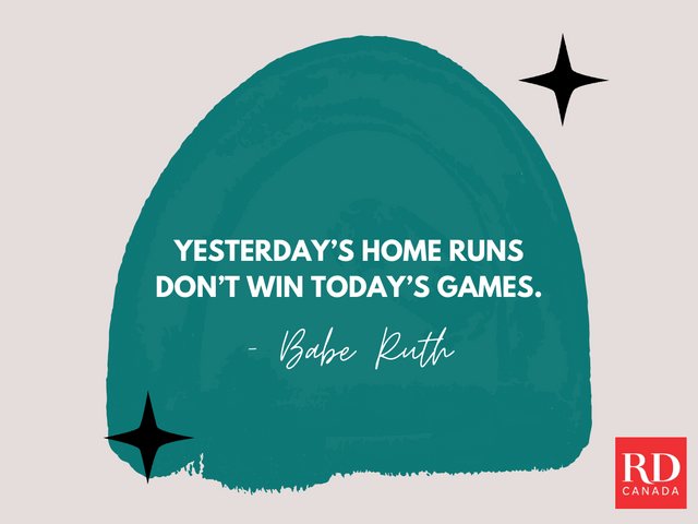 Short Inspirational Quotes - Babe Ruth