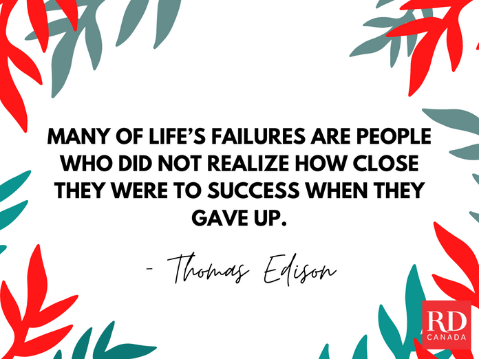 Short Inspirational Quotes - Thomas Edison