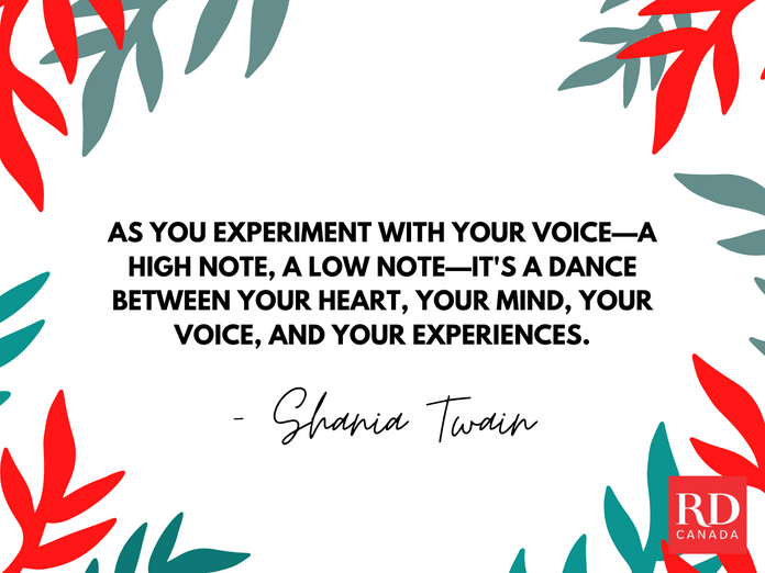 Short Inspirational Quotes - Shania Twain