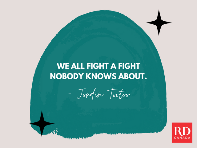 Short Inspirational Quotes - Jordin Tootoo