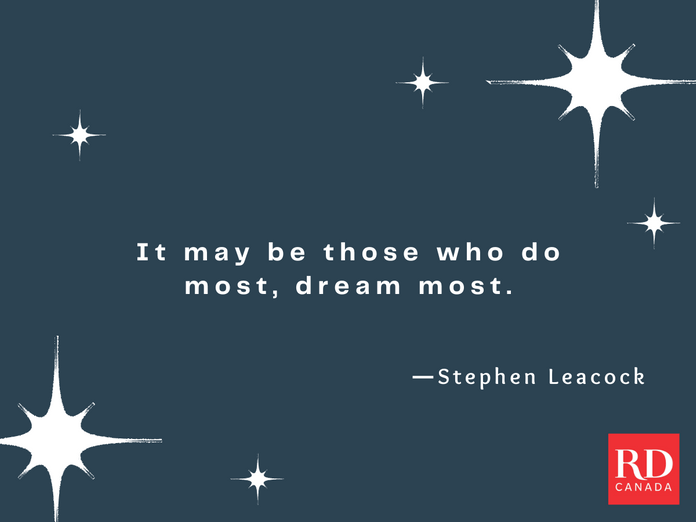 Short Inspirational Quotes - Stephen Leacock