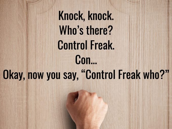 Best Knock Knock Jokes - Control Freak