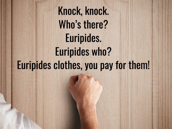 Best Knock Knock Jokes - Euripides