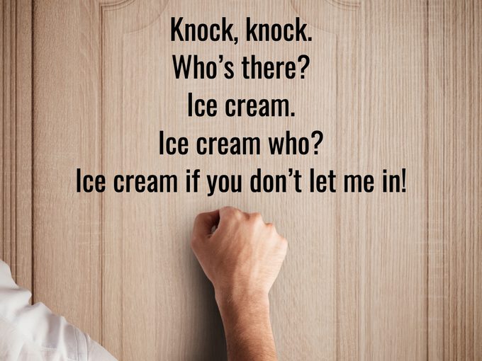 Best Knock Knock Jokes - Ice Cream